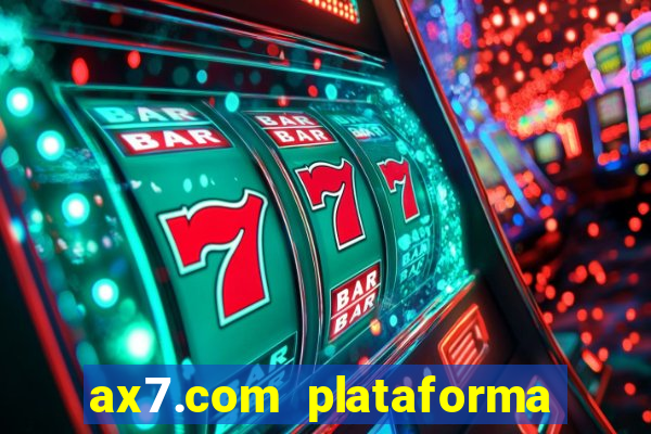 ax7.com plataforma de jogos